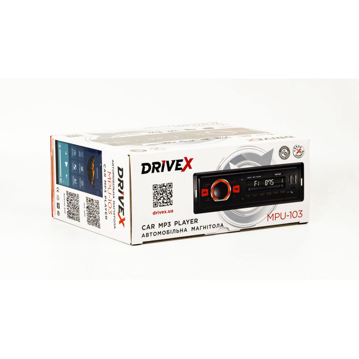 MPU-103 1-Din 4x45W BT APP