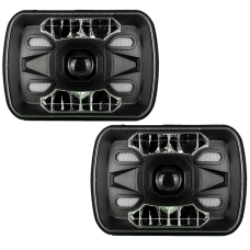 WL FOG-09 5"x7" 28/38W STM W+Y DRL 10-80V к-т.