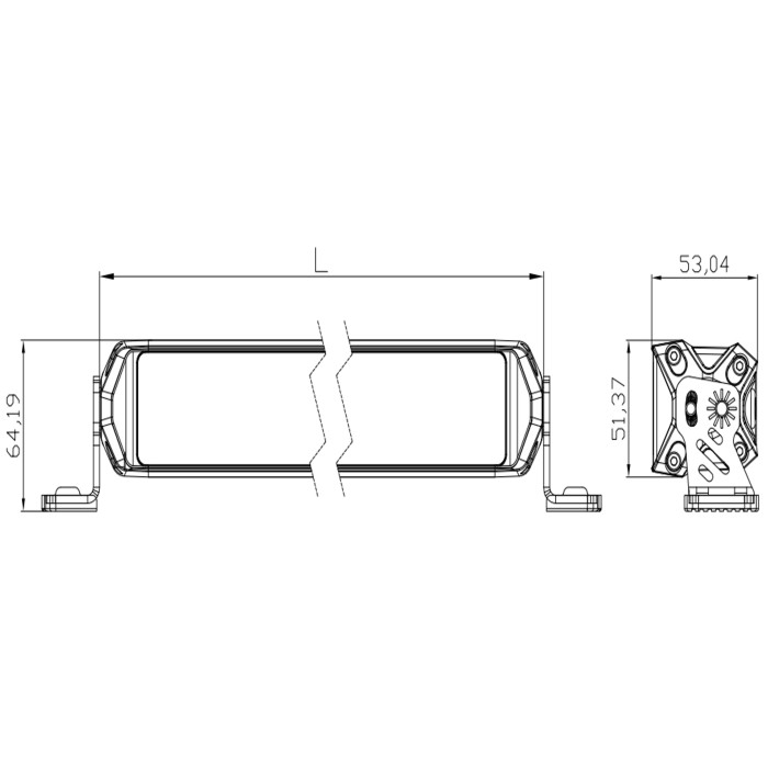 WL LBA7-40 200W OSR COMBO 133 cm