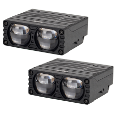 WL MT-14 2X H/L 55/80W 6000K 12-80V STM Red DRL к-т.