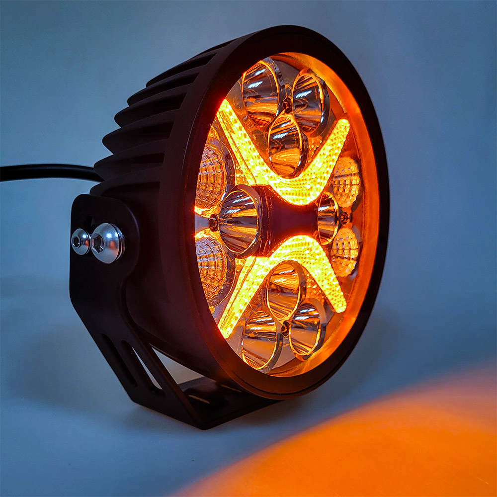 WL R-105 DLX 7" COMBO+DRL 16L-80W OSR