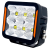 WL SQ-108 DLX 4" FL+DRL 24L-120W OSR
