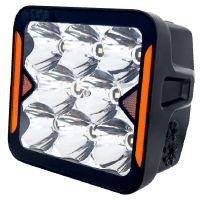 WL SQ-111 DLX 4" DB+DRL 8L-40W OSR