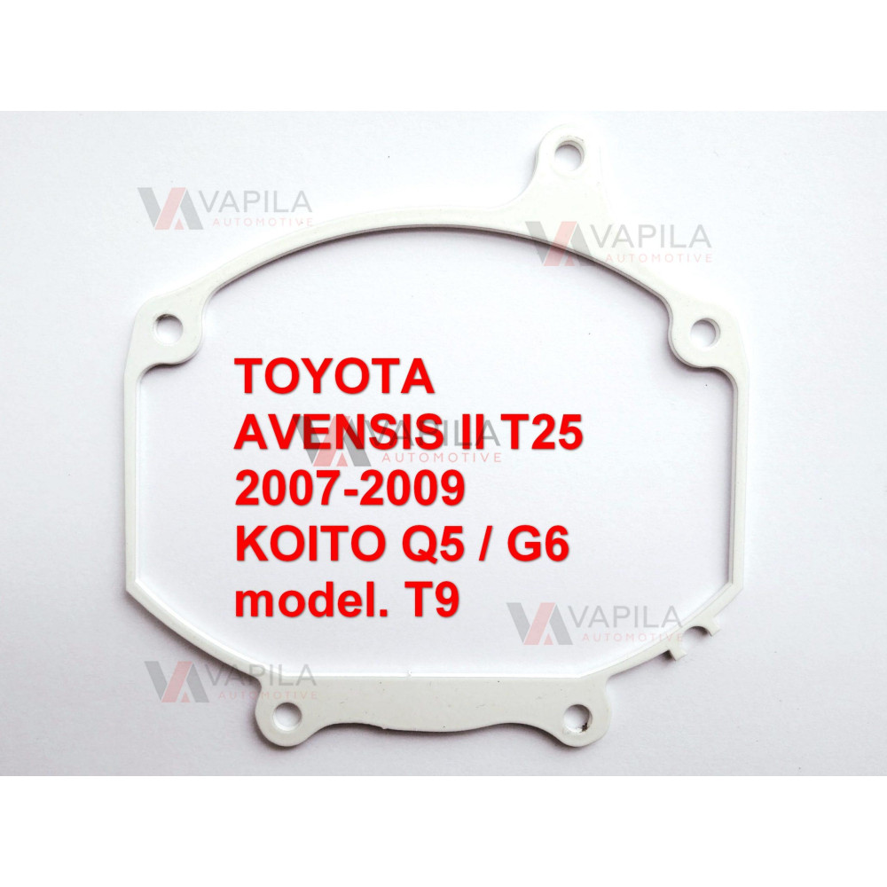 Перехідні рамки для білінз Toyota Avensis II рест. KIOTO