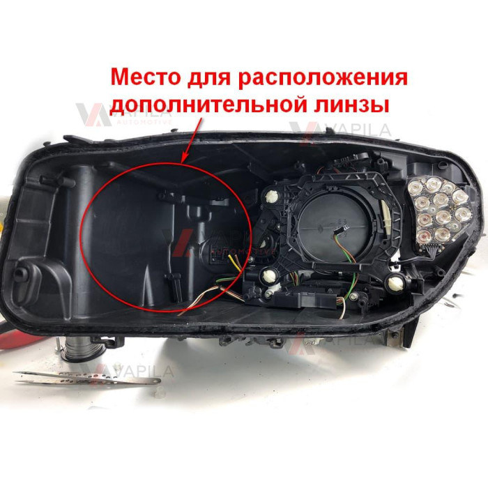 Перехідні рамки для встановлення лінз BMW 5 Series