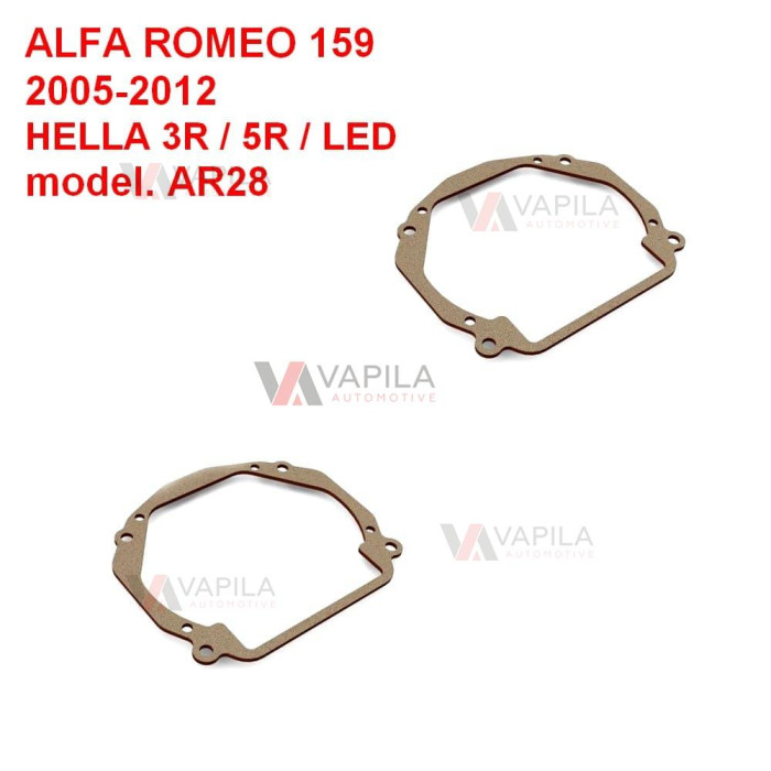 Перехідні рамки для заміни лінз Alfa Romeo 159