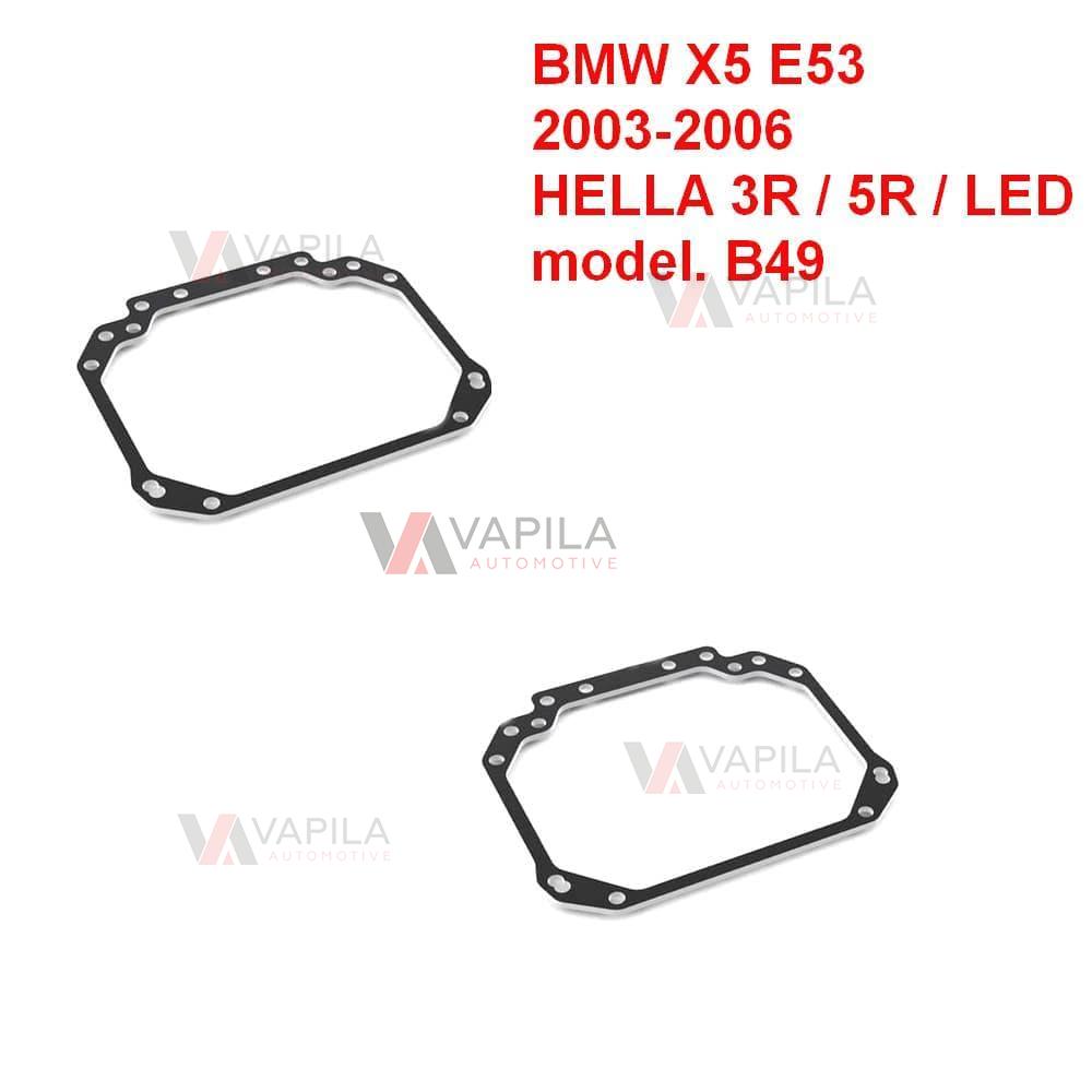 Перехідні рамки для заміни лінз BMW X5 E53 рестайл