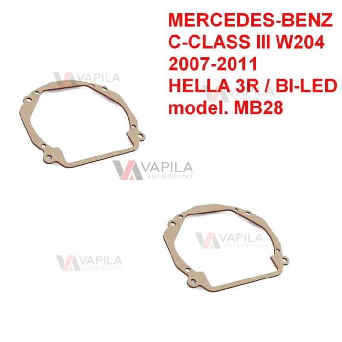 Перехідні рамки для заміни лінз Mercedes-Benz C-Class III W204