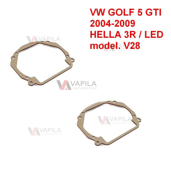 Перехідні рамки для заміни лінз Volkswagen Golf V GTI