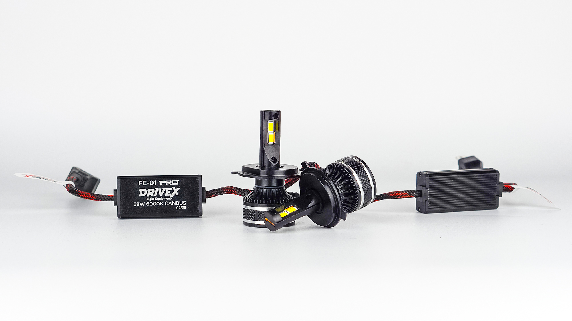 FE-01 PRO H4 H/L 58W CAN 9-32V 6K к-т.