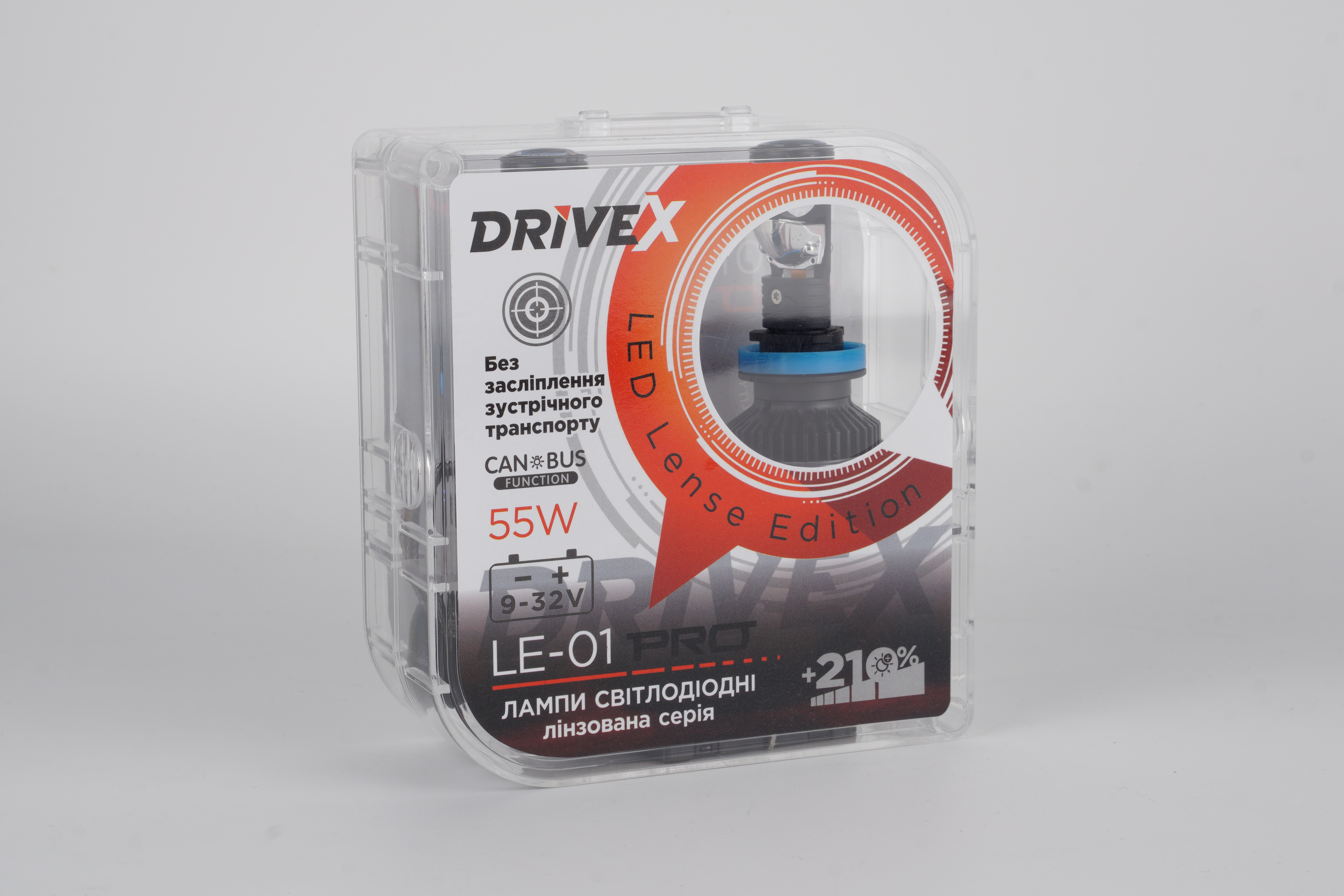 LE-01 PRO H11 55W 9-32V 5.5K LED к-т.