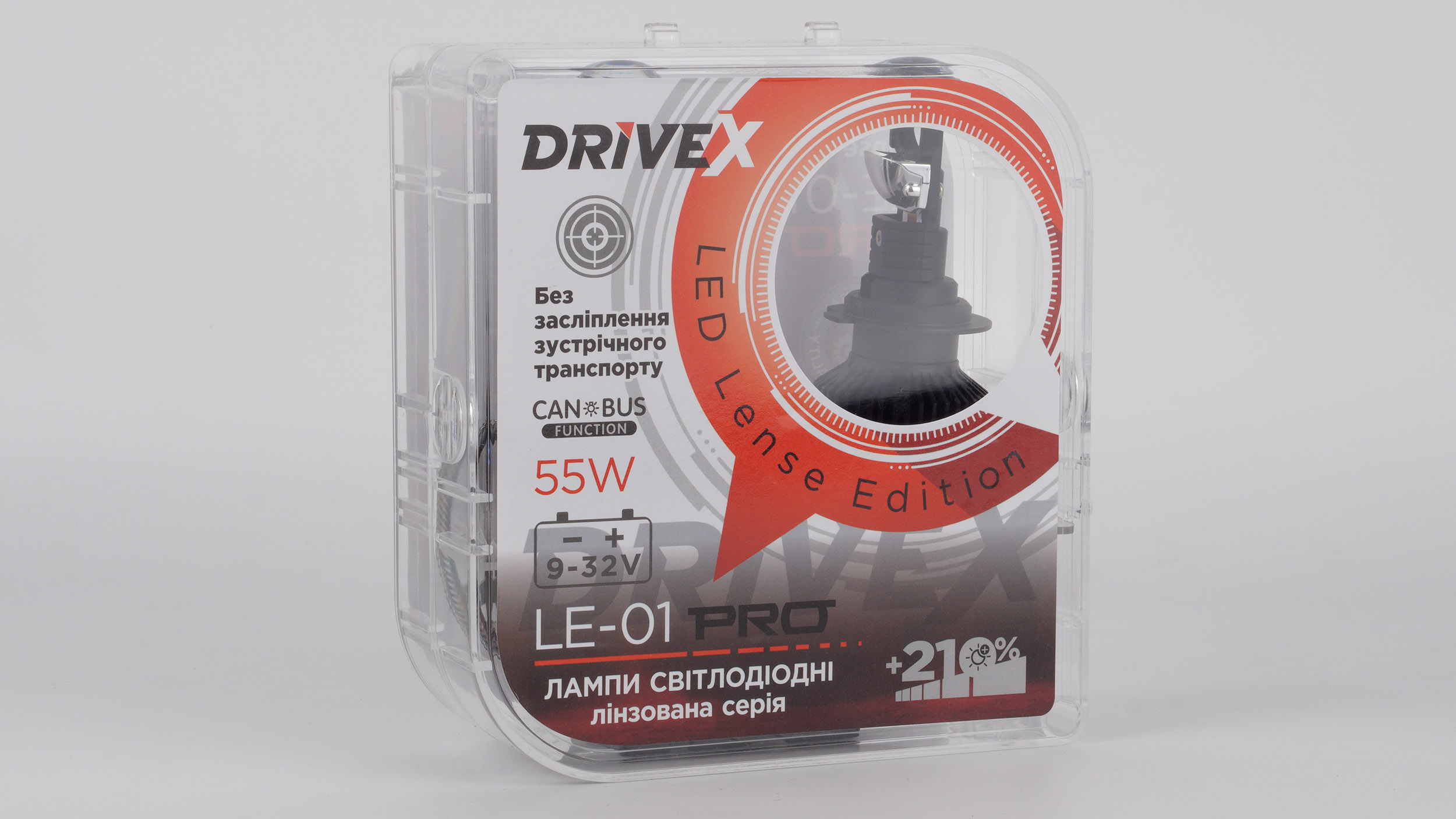 LE-01 PRO HB3(9005) 55W 9-32V 5.5K LED к-т.