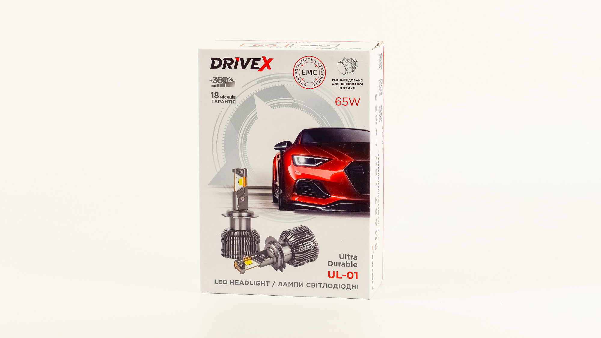UL-01 DELUX HB4(9006) 5.5K 65W CAN к-т.