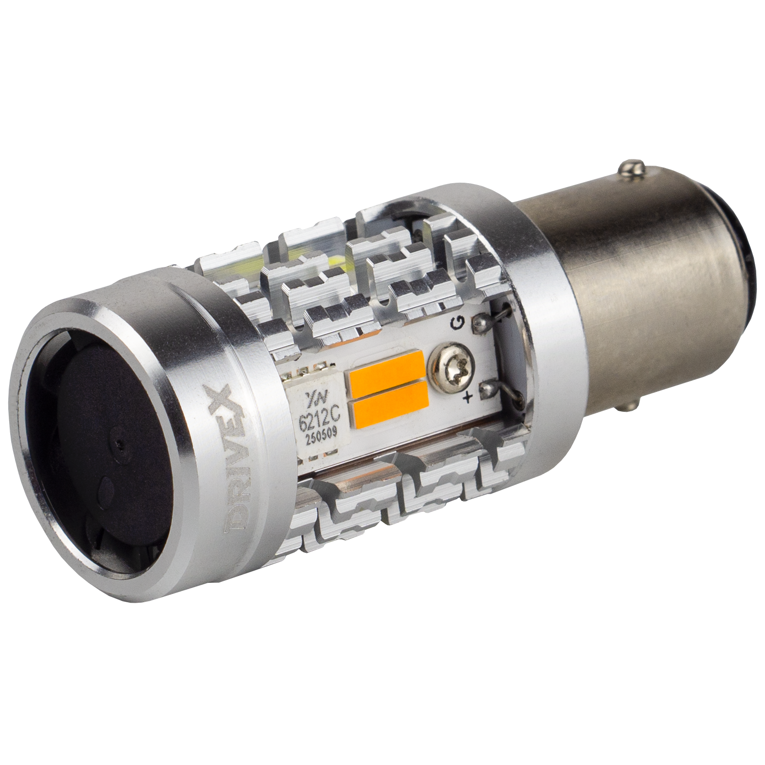Glow FAN5 S25(2) Amber 12V 5.5/30W 250/550Lm 1157/P21/5W BAY15D d-15mm A