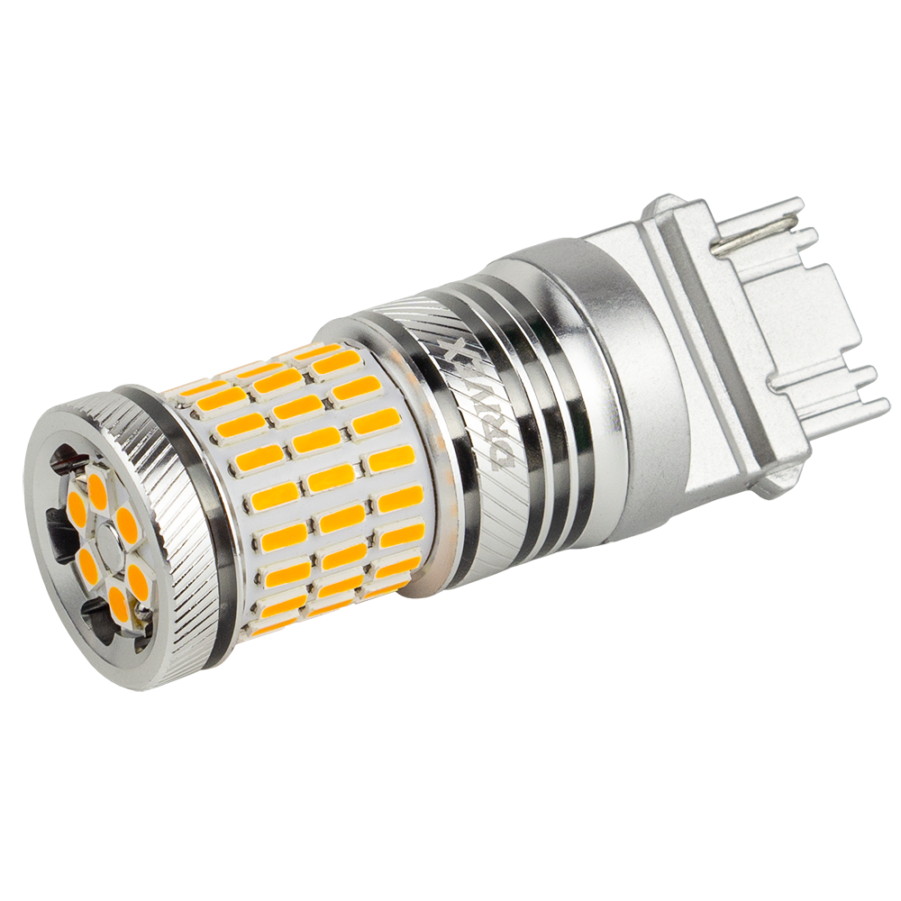 T25(1)-220 Amber 12-24V 5.5W 200Lm 3156/P27W base-16mm USA A