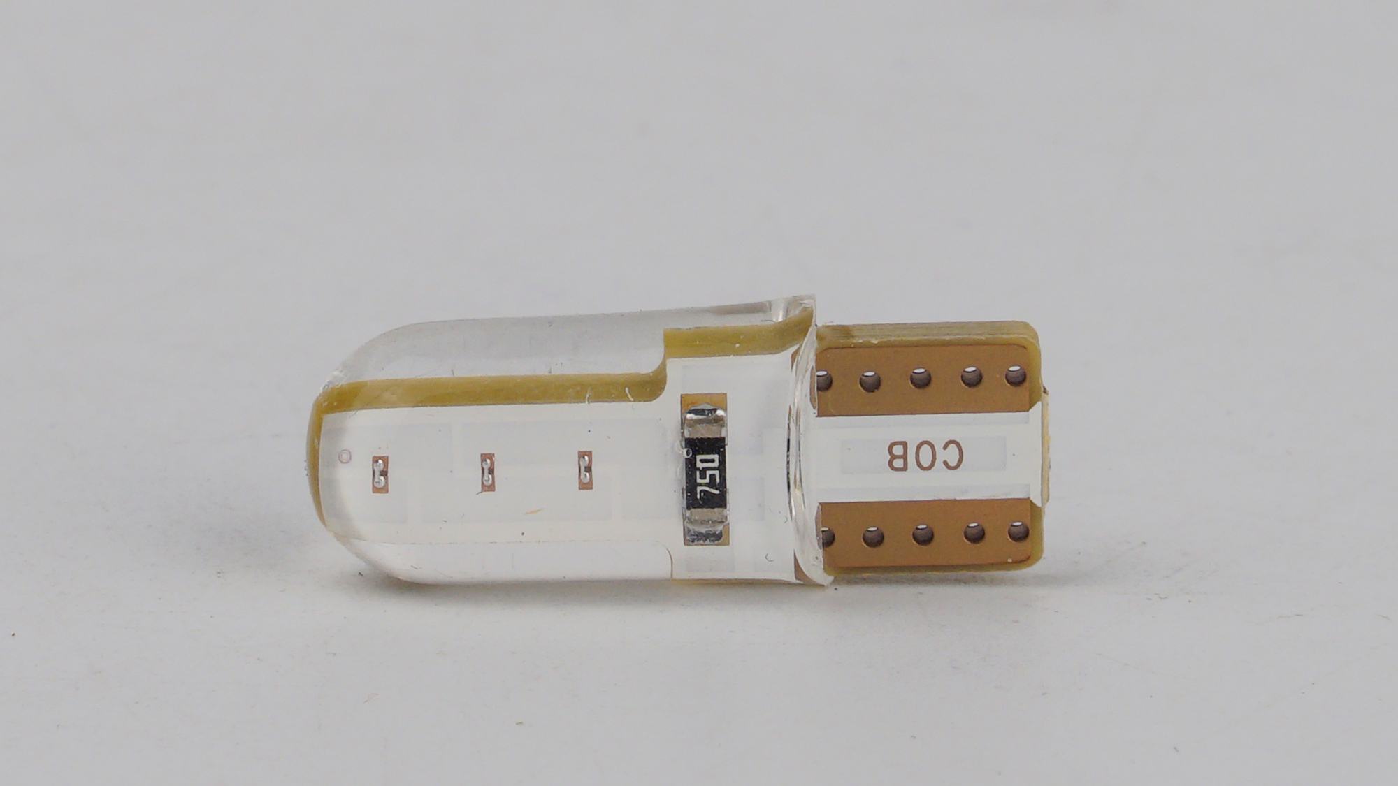 T10-035 Blue COB 0.8W 15Lm 12V W5W base-10mm C