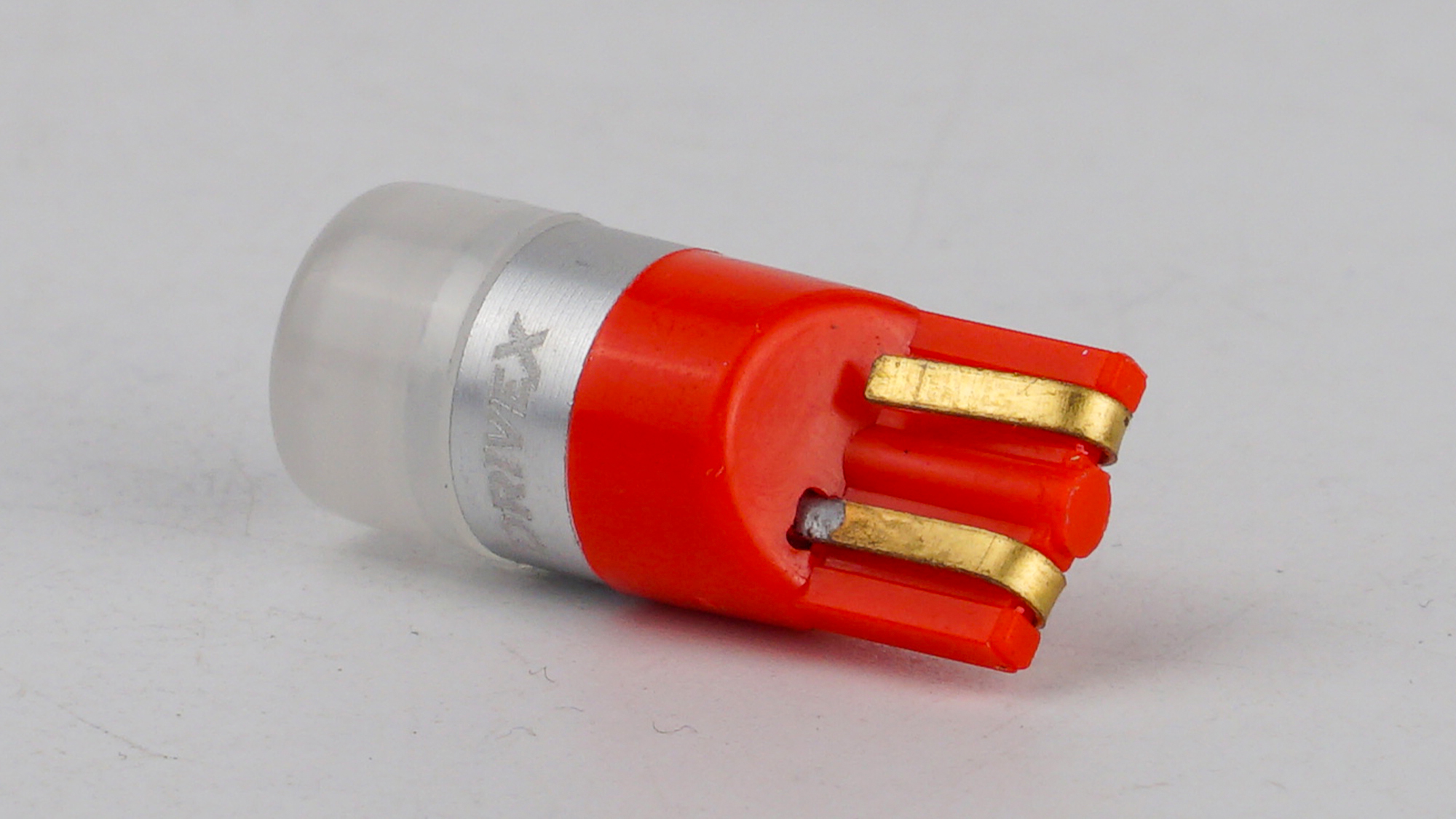 T10-201n Red 1Lm 3030-1 9-36V W5W base-10mm C