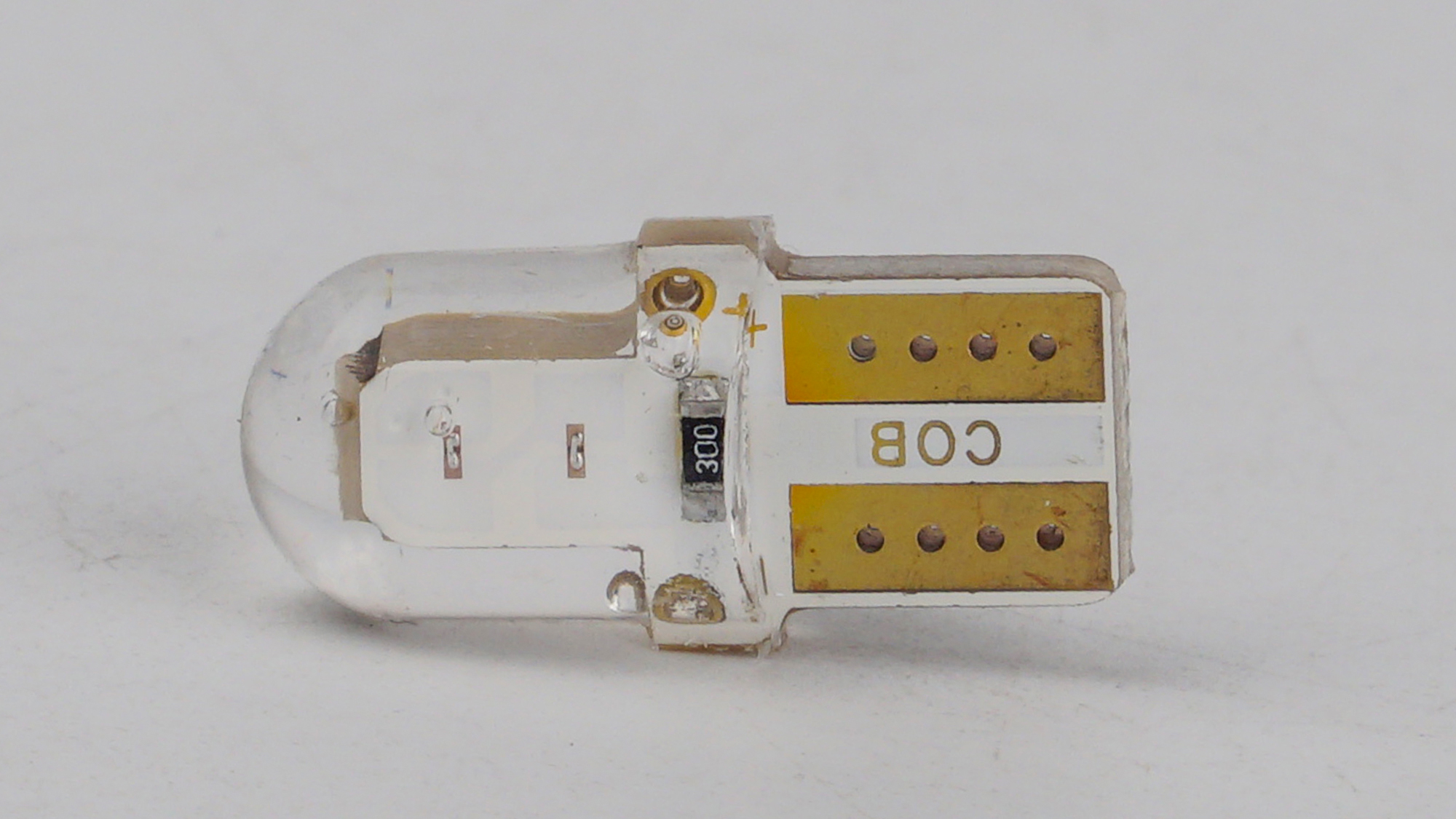 T10-218 Blue 12V 0.3W 10Lm W5W base-10mm C
