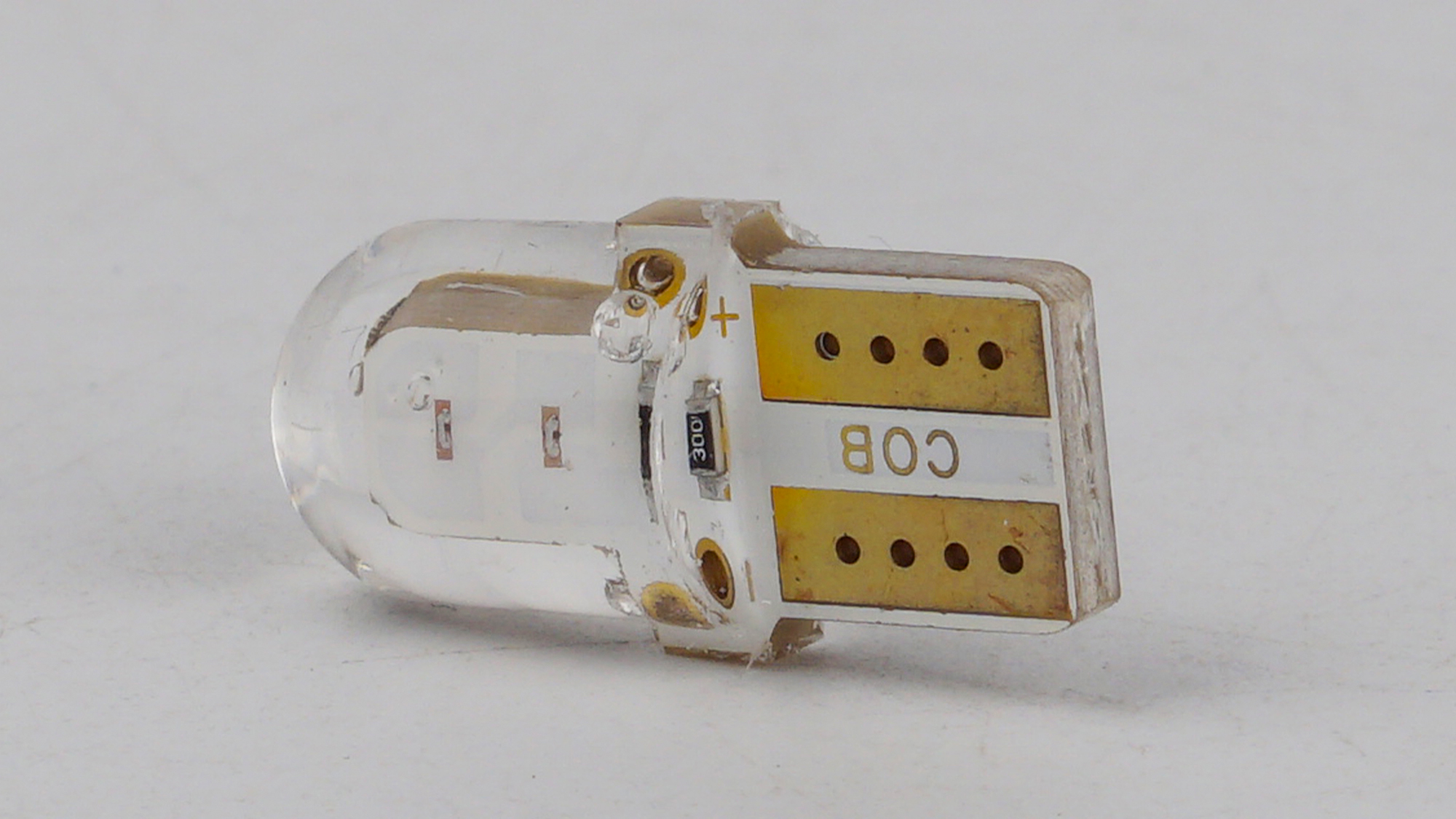 T10-218 Blue 12V 0.3W 10Lm W5W base-10mm C
