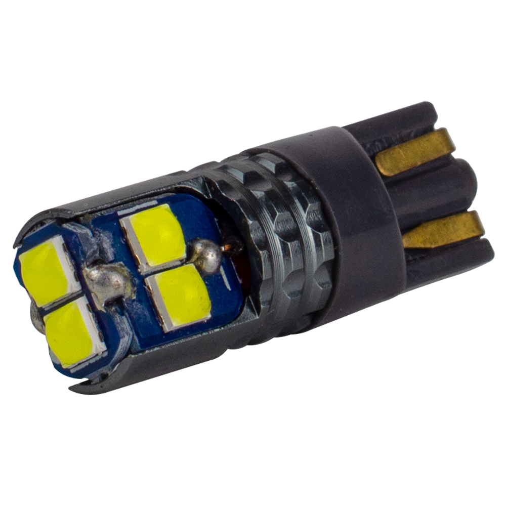 T10-228 White 12-24V 1.7W 170Lm W5W base-10mm B
