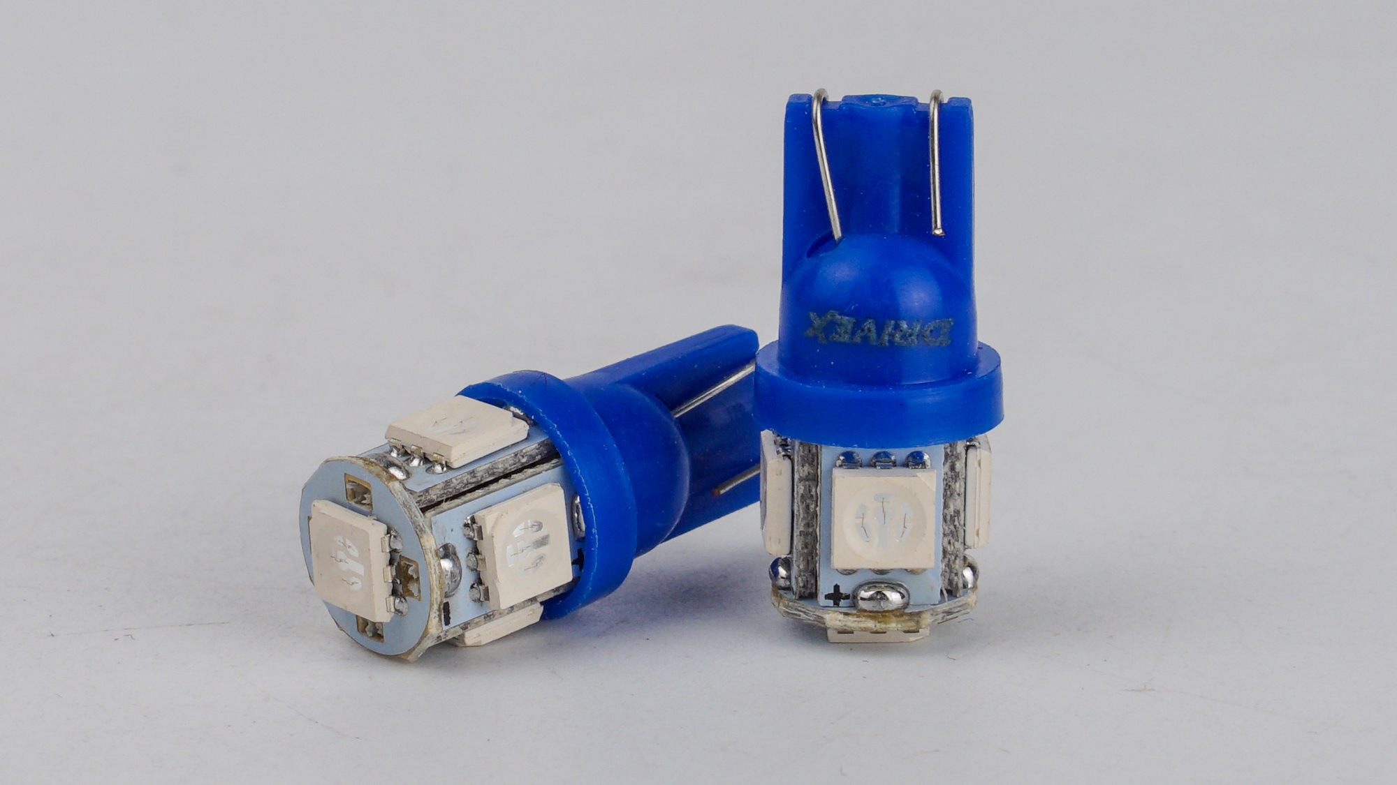 T10-265 Blue 12V 0.7W 10Lm W5W base-10mm C