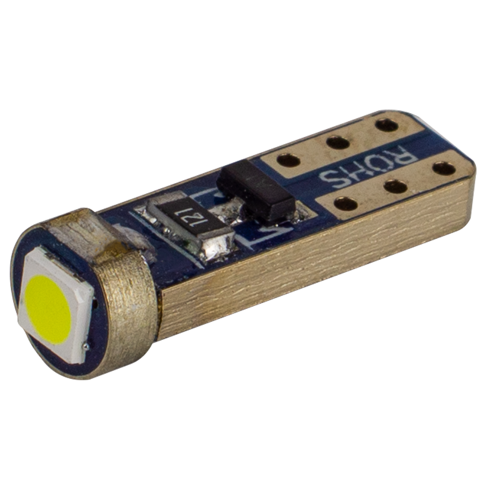 T5-201 3030 0.5W 15Lm BA7S/W1.2W d-5mm B