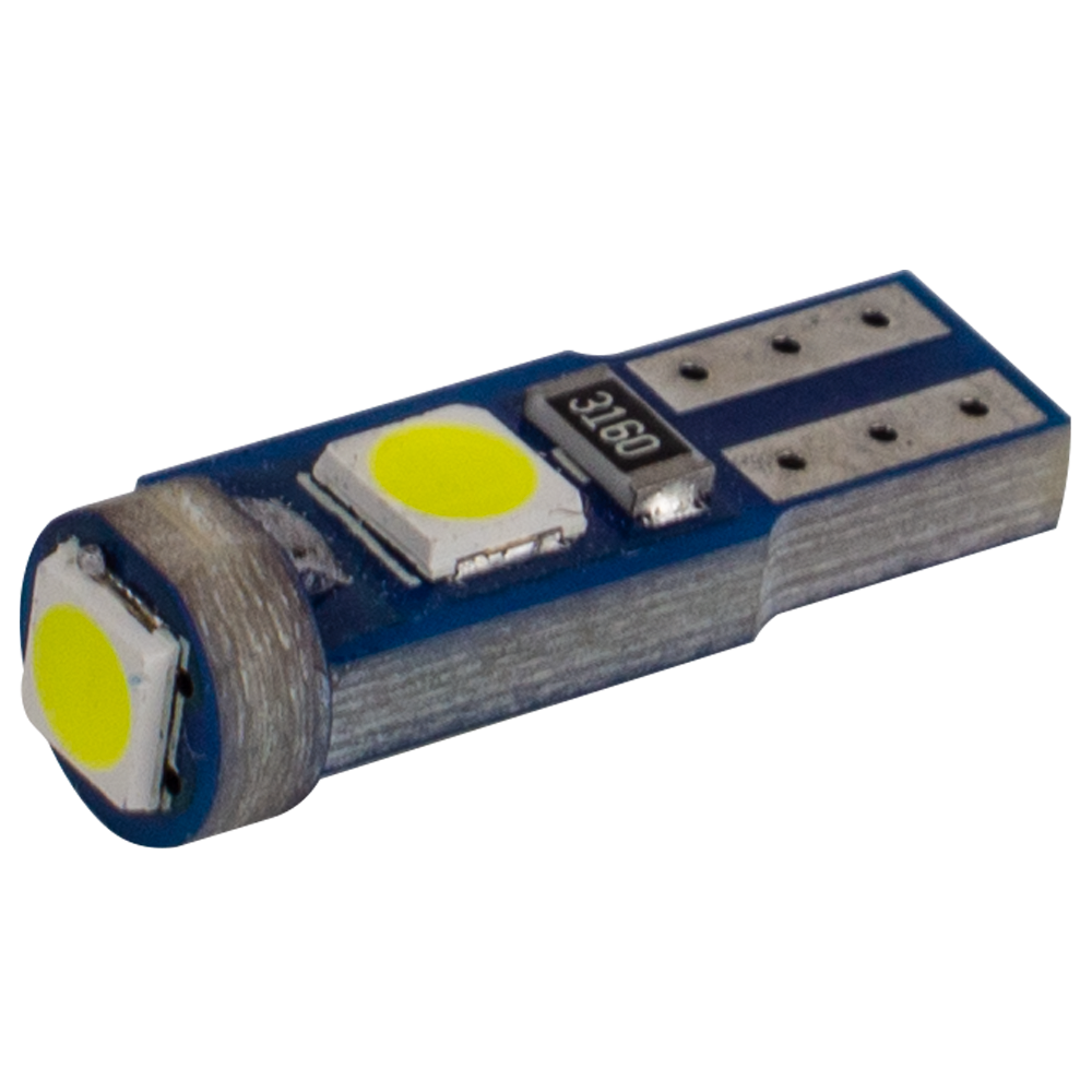 T5-203 12V 0.5W 15Lm BA7S/W1.2W d-5mm C