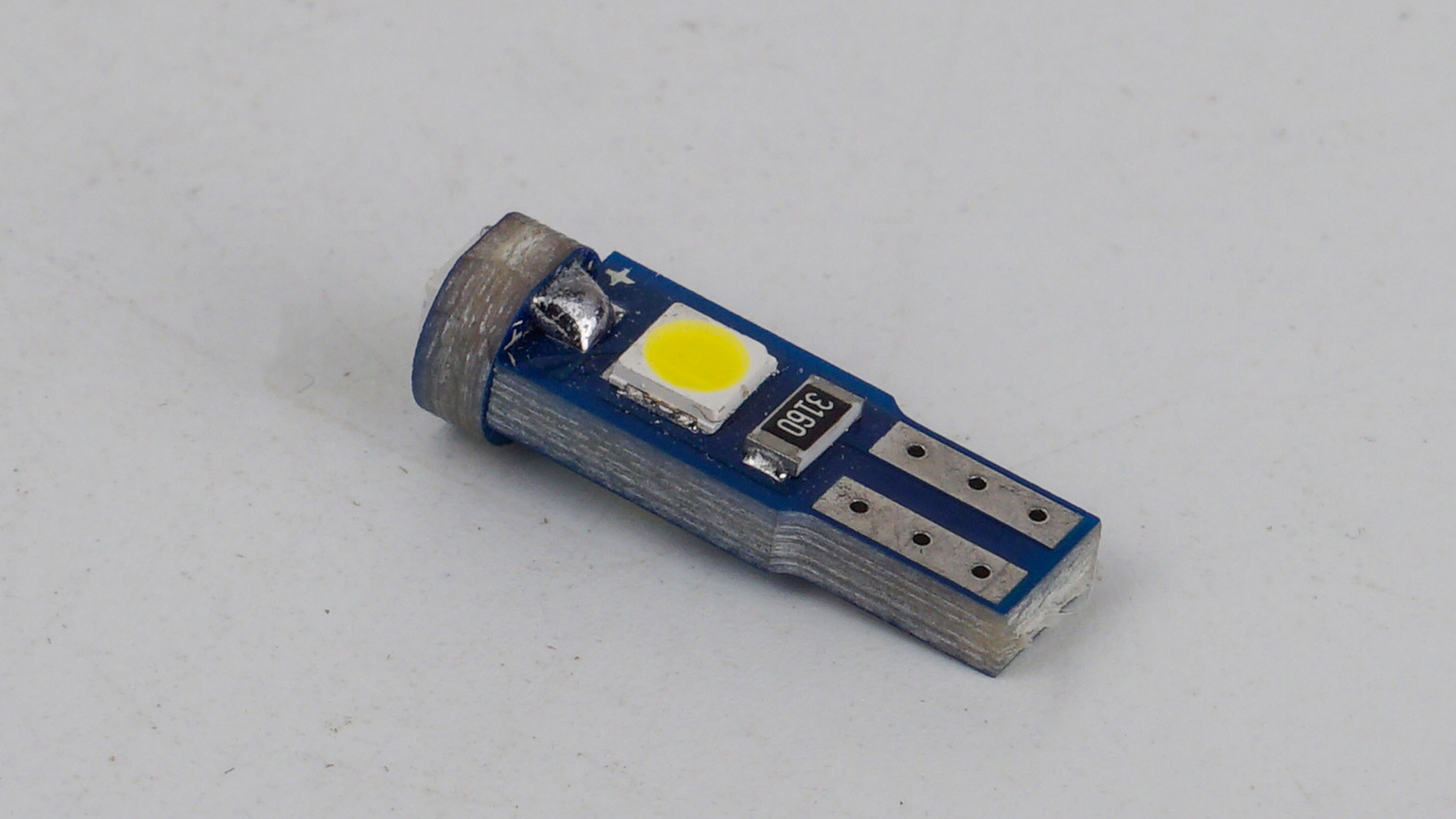 T5-203 12V 0.5W 15Lm BA7S/W1.2W d-5mm C