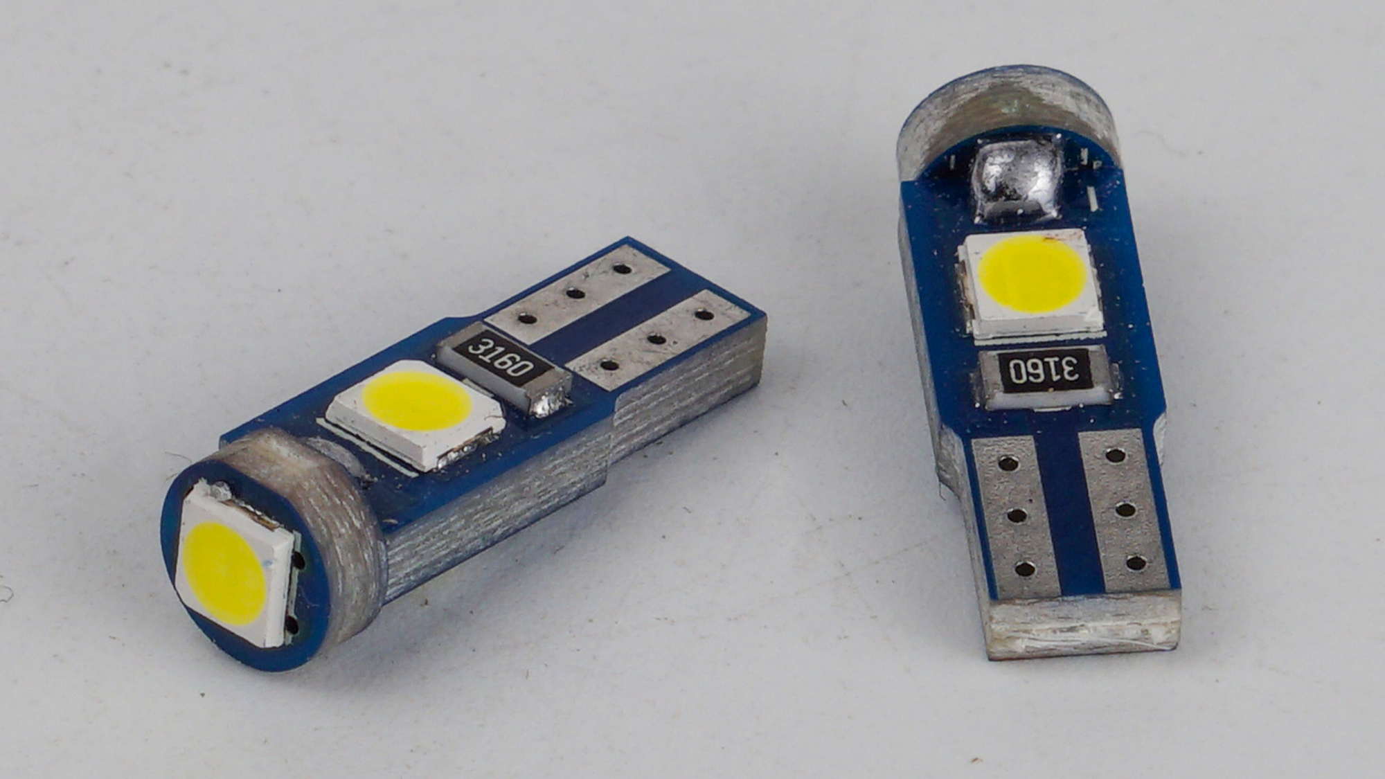 T5-203 12V 0.5W 15Lm BA7S/W1.2W d-5mm C