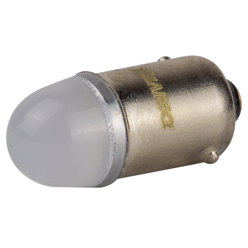 T8-204 12V 0.5W 10Lm BA9S/T4W d-9mm C