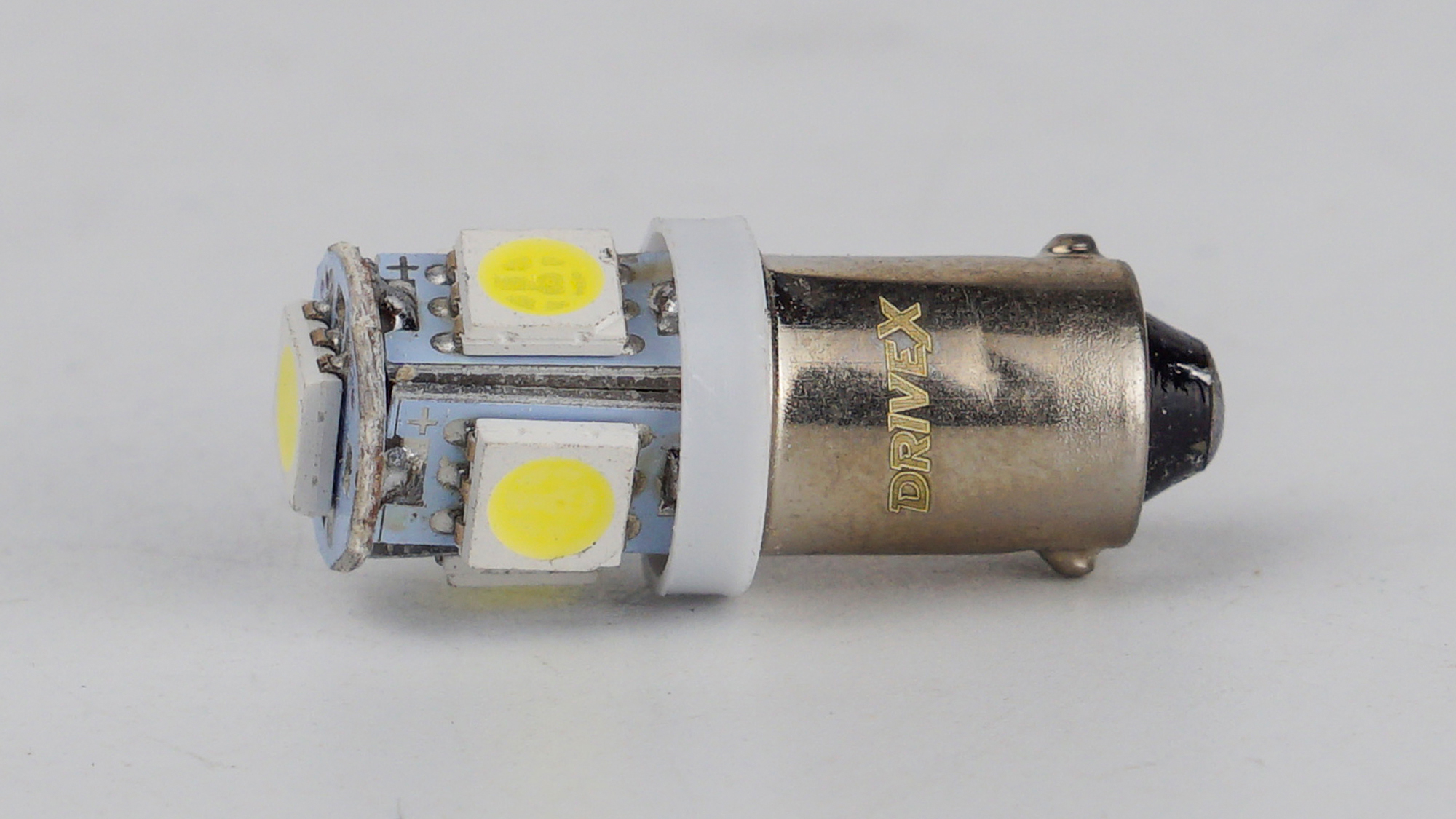 T8-208 12V 1W 15Lm BA9S/T4W d-9mm C