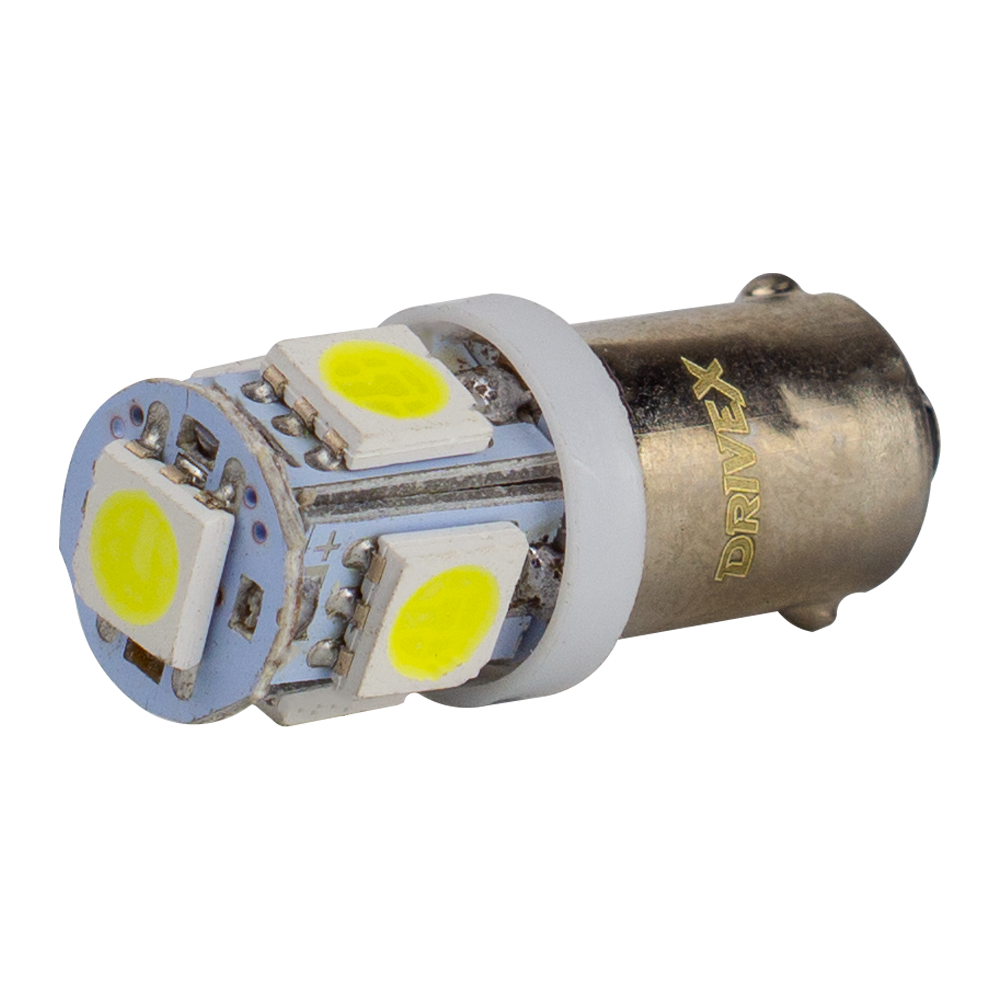 T8-208 12V 1W 15Lm BA9S/T4W d-9mm C
