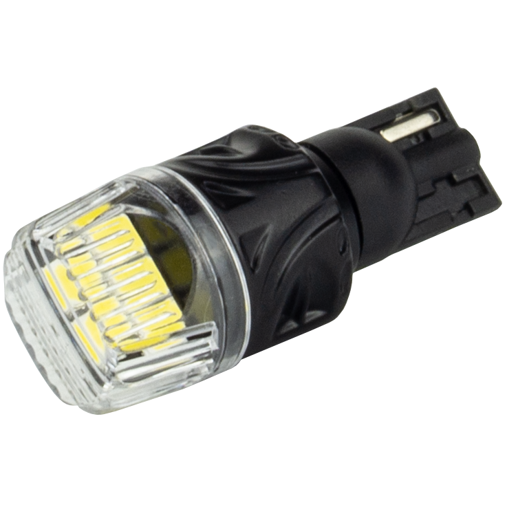 T10-302 12-24V 1W 165Lm 6K Frosted W5W base-10mm