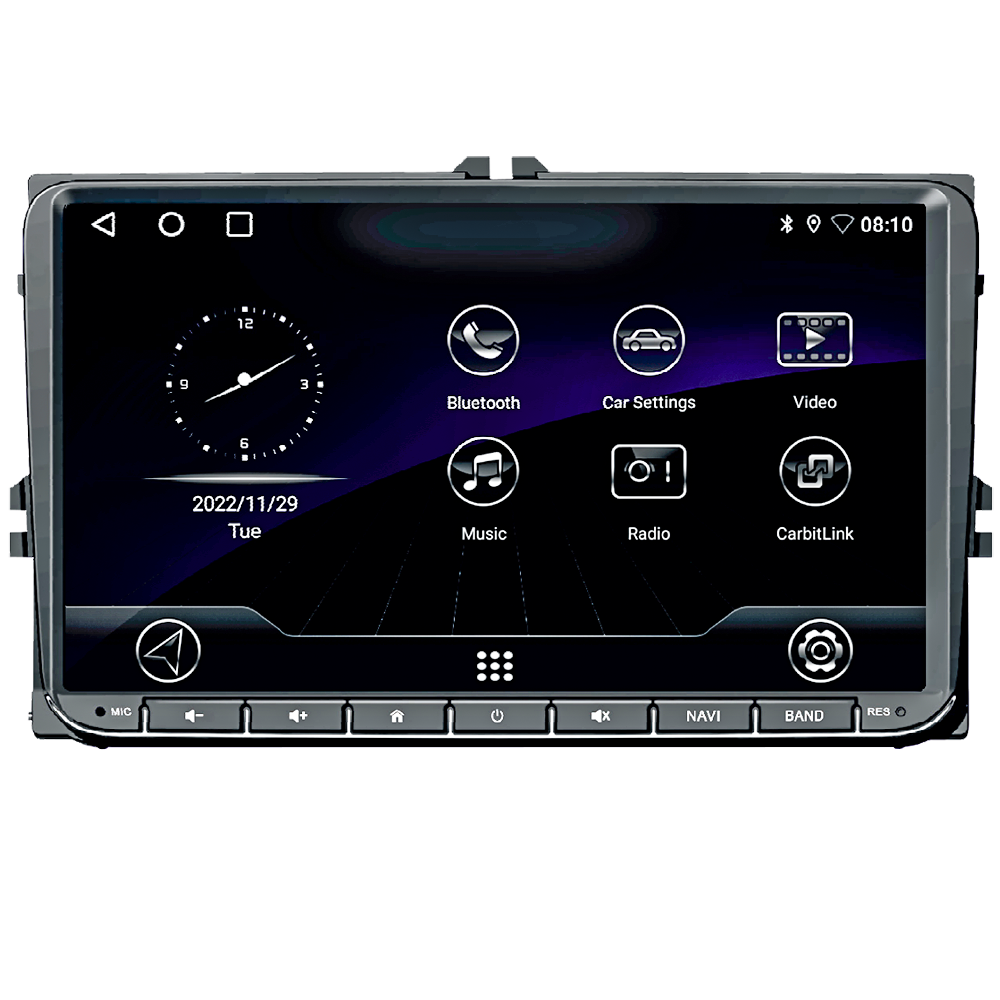 UN1Q VW AND 9" QLED 4-Cores 2+32GB 4x45Вт