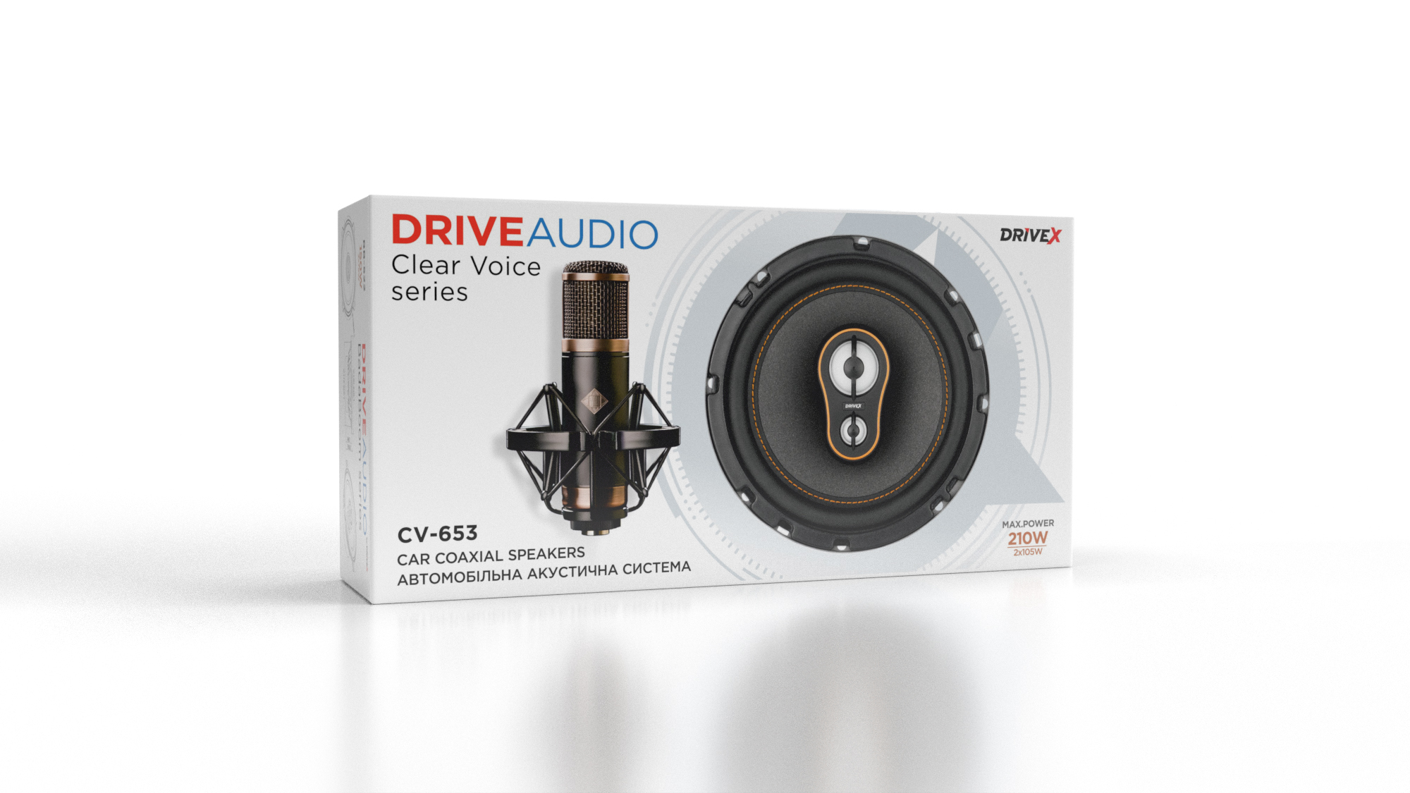CV-653 6.5" 105W 4Om