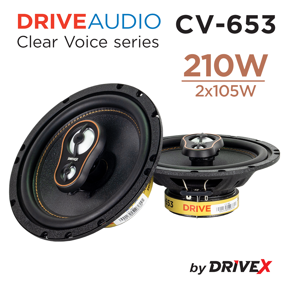 CV-653 6.5" 105W 4Om