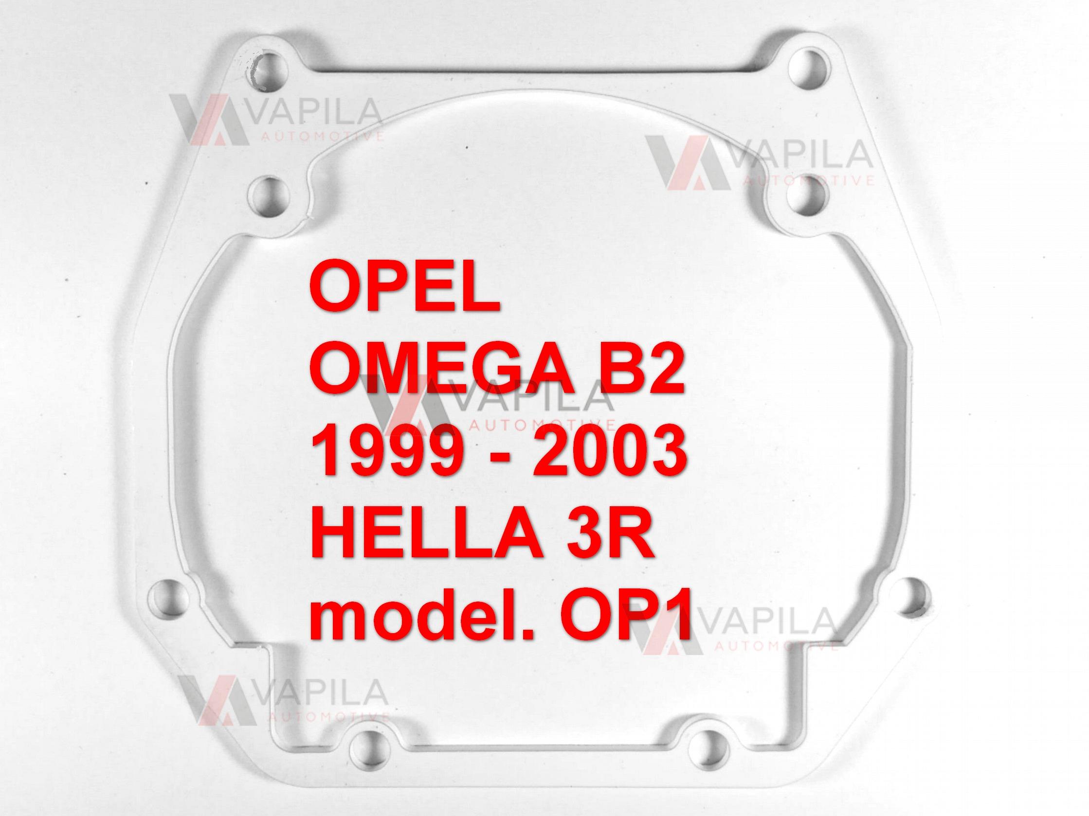 Перехідні рамки для білінз Opel Omega B2
