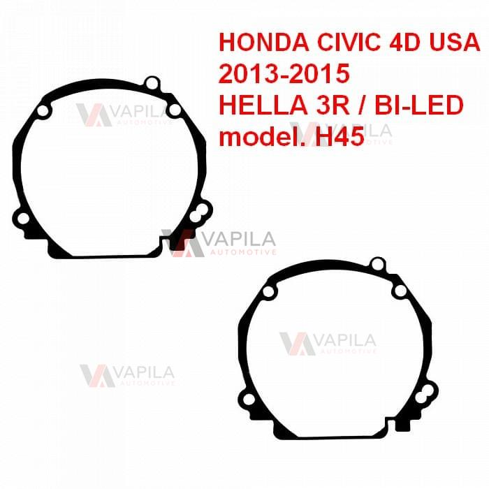 Перехідні рамки для заміни лінз Honda Civic 4D USA