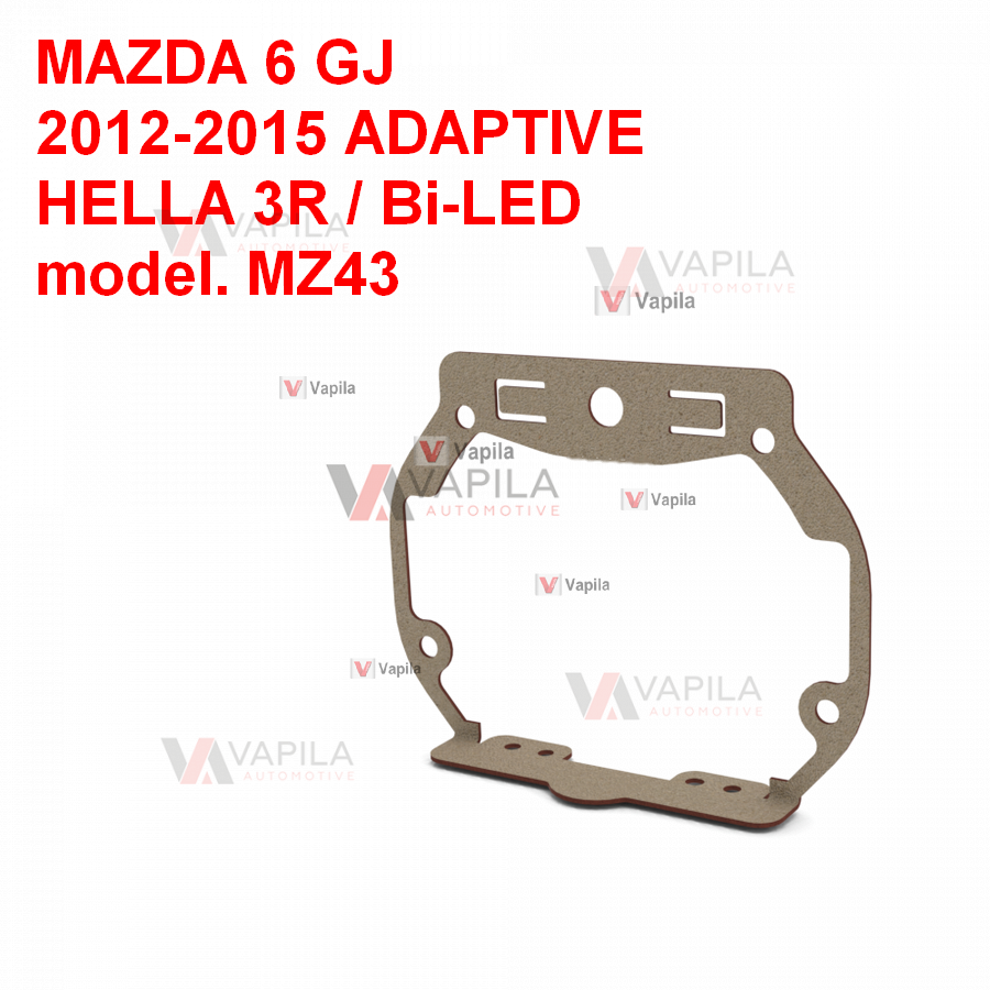 Перехідні рамки для заміни лінз Mazda 6 GJ адаптив